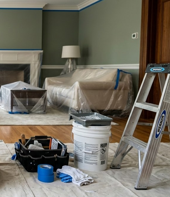 Interior painting guides